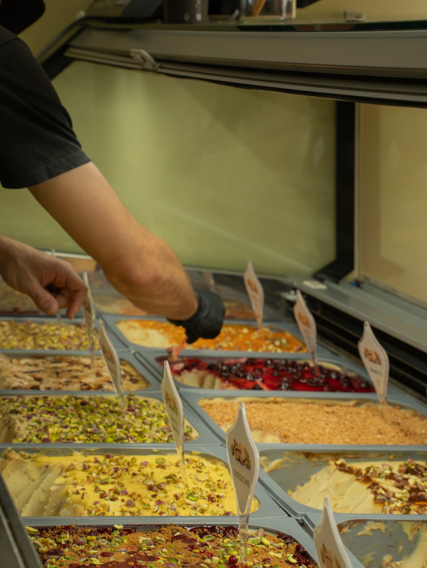 Serving at Pistacho's